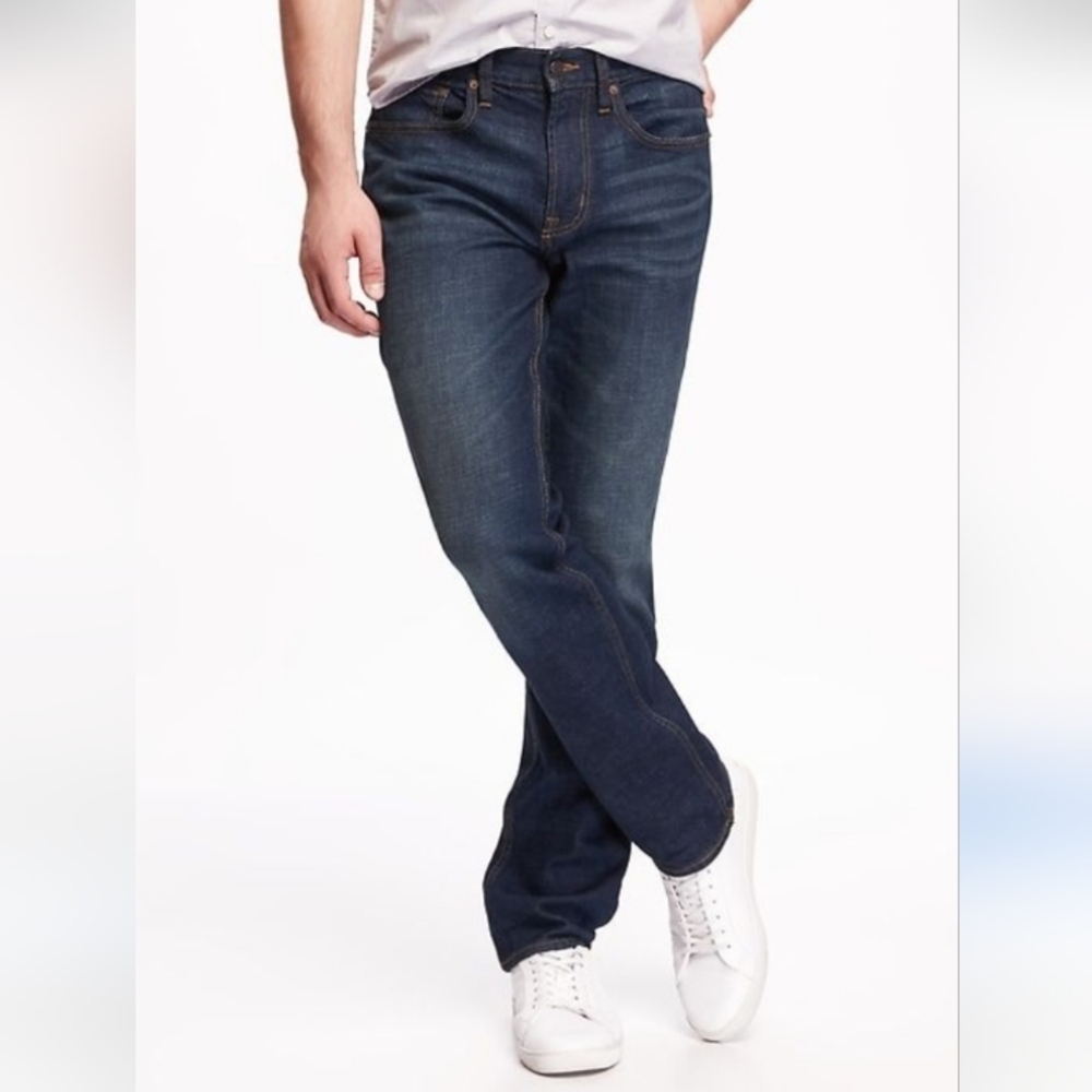 Old Navy Straight Blue Jeans 33x32